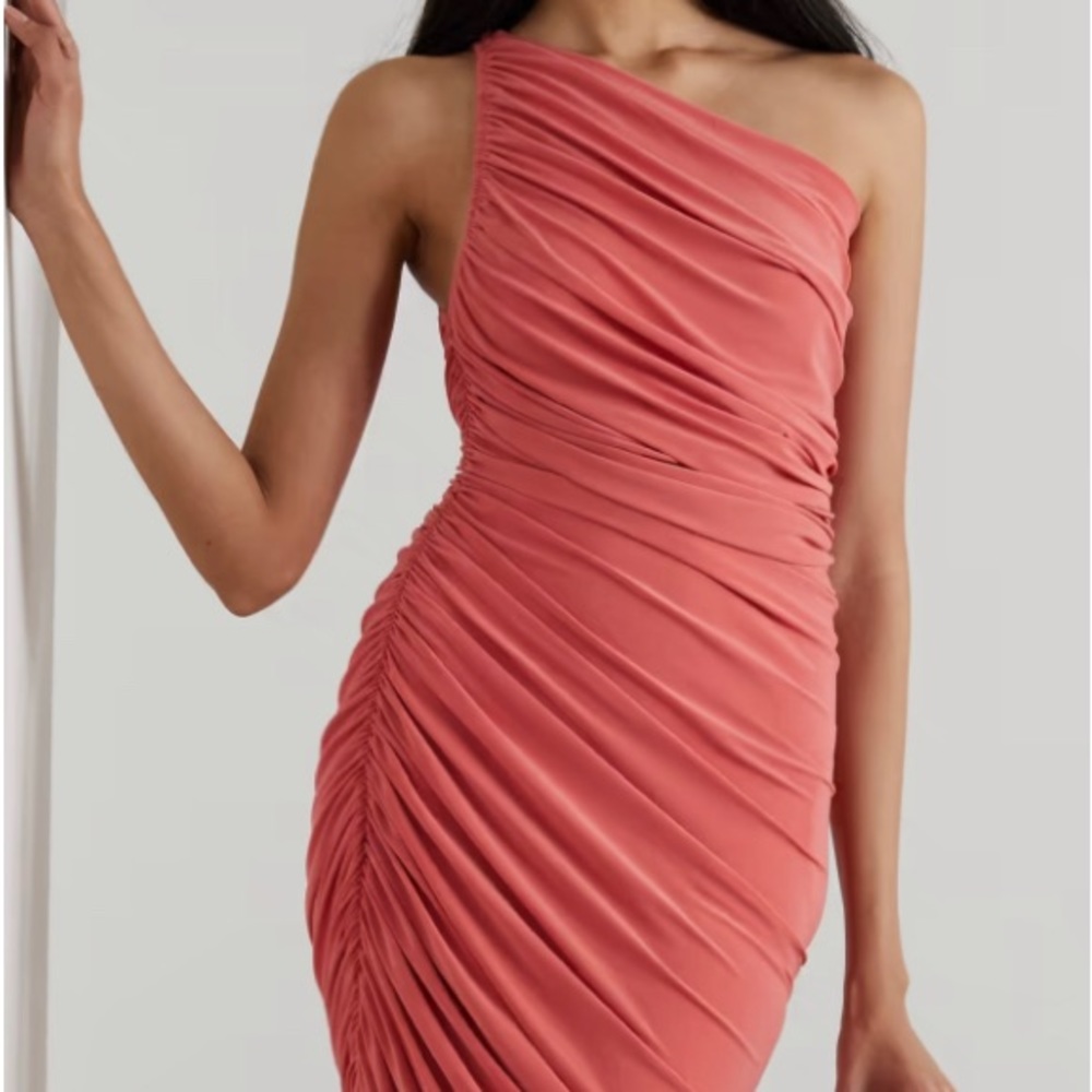 Norma Kamali Diana Dress Papaya XL